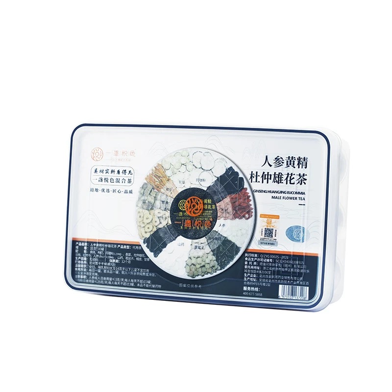 人参黄精杜仲雄花茶